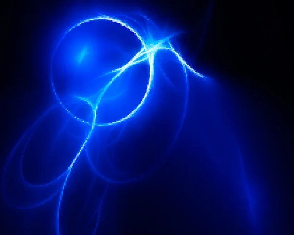 Diseño abstracto energía azul — Vector de stock