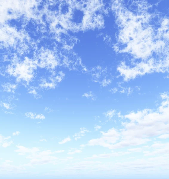 Hermoso paisaje nublado — Foto de Stock