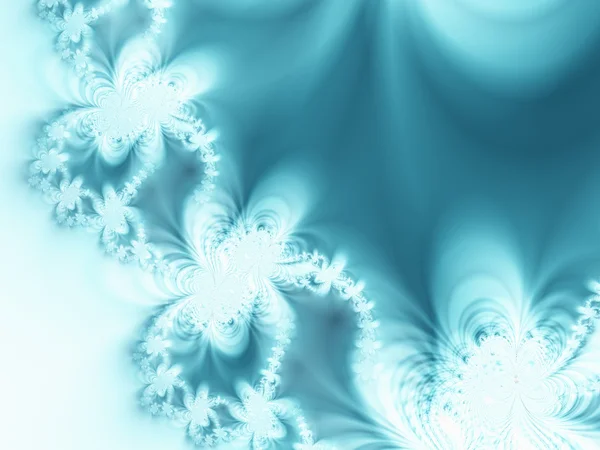 抽象的な氷シダ — ストック写真
