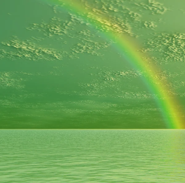 Vacker regnbåge — Stockfoto