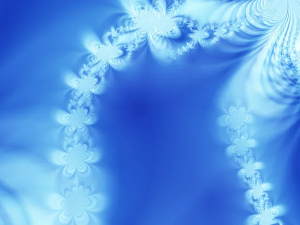 Abstract ice-ferns — Stock Photo, Image