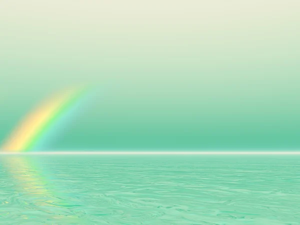 Beautiful rainbow — Stock Photo, Image