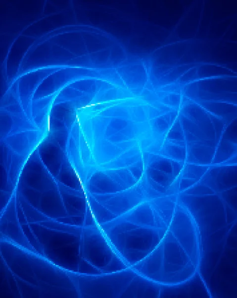 Abstract ontwerp blauwe energie spelen — Stockvector