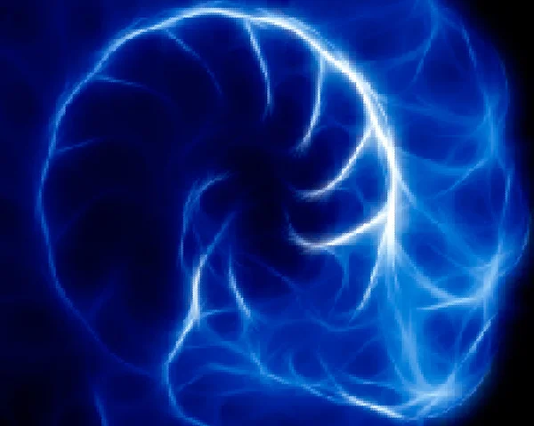 Conception abstraite jeu d'énergie bleu — Image vectorielle