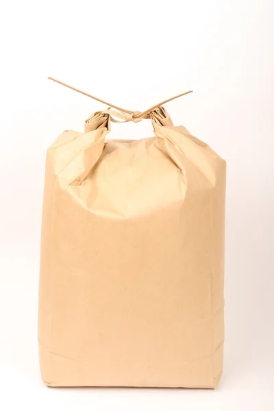 Ris papperspåse Stockbild