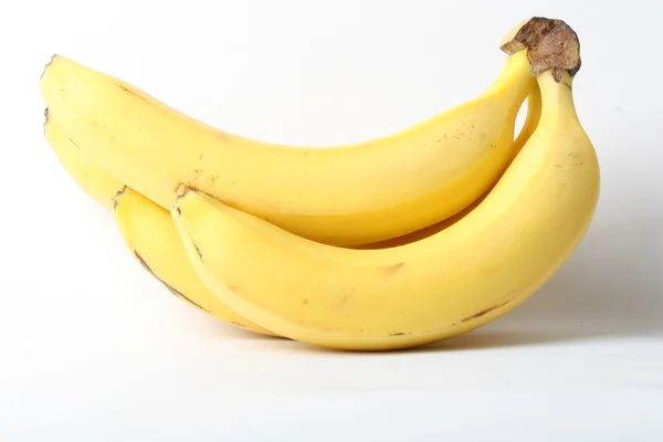 Banan na białym tle Zdjęcia Stockowe bez tantiem