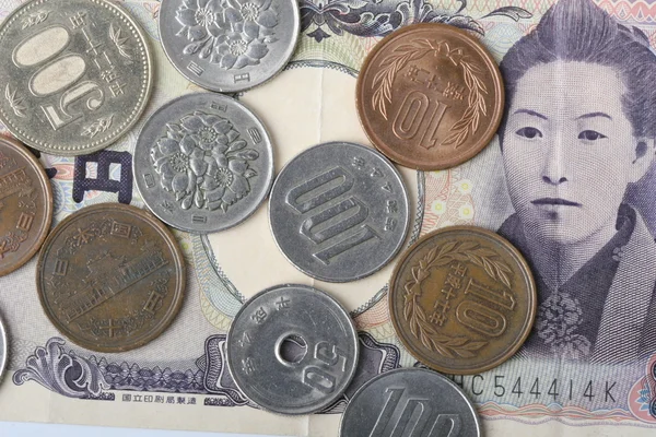 Japán pénz — Stock Fotó