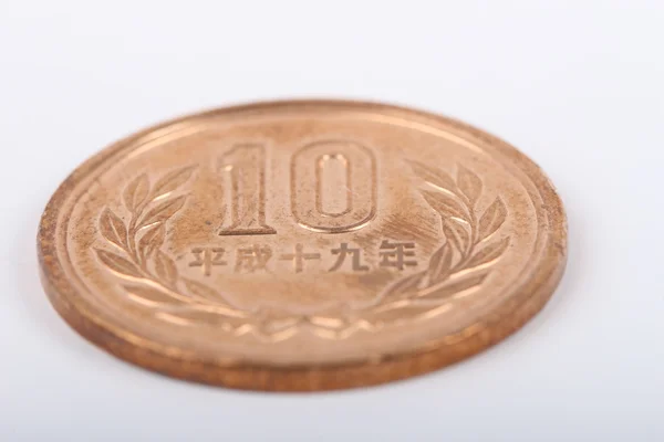 Японська монета — стокове фото