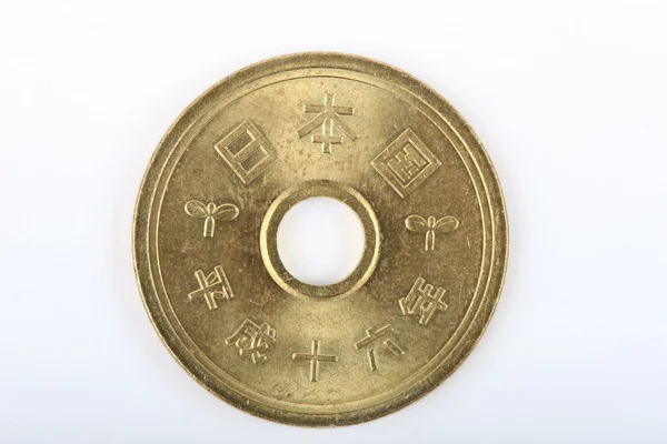 Ιαπωνική κέρμα — Φωτογραφία Αρχείου