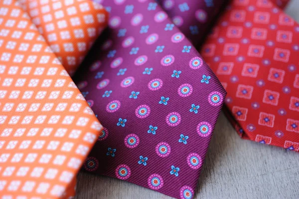 Three colorful Ties — Stock Photo, Image