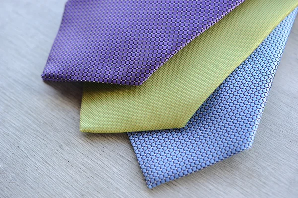 Three popular ties — Stock Photo, Image