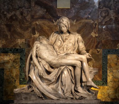 Pietà in St. Peter's clipart