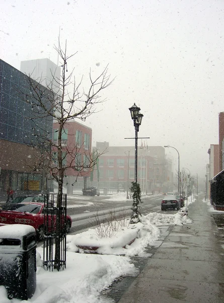 Stock image City Snow Storm