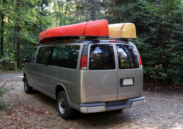 stock image Canoeing Van