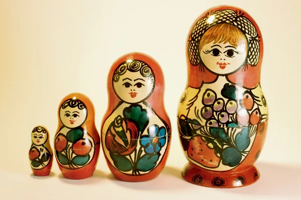 Bonecas aninhadas russas — Fotografia de Stock