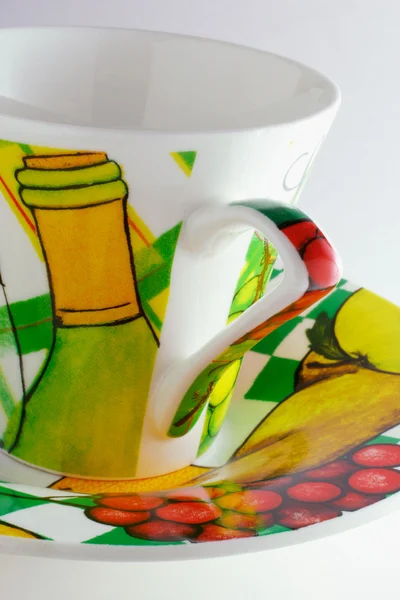 컵 및 접시 — 스톡 사진