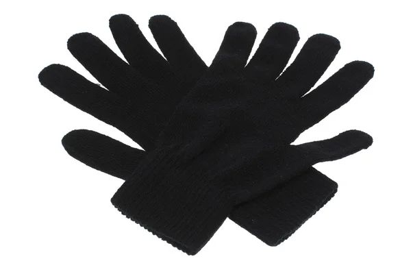 Czarne rękawiczki — Zdjęcie stockowe