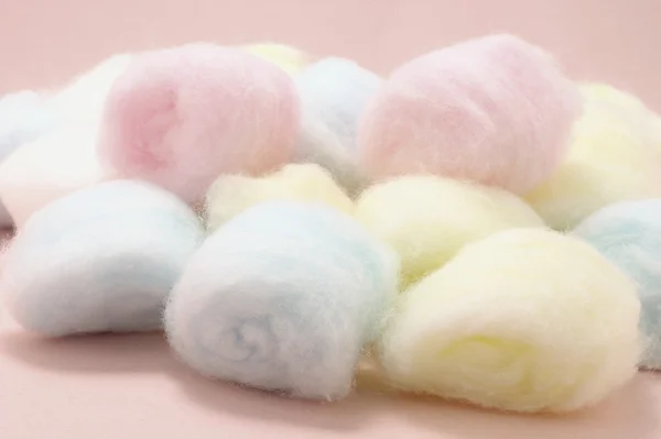 Bolas de algodão — Fotografia de Stock