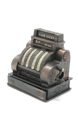 Miniature Cash Register clipart