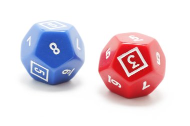 Number Dice clipart