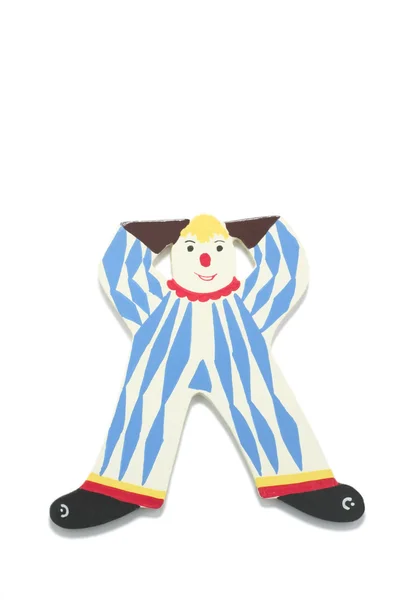 Clown statyett — Stockfoto