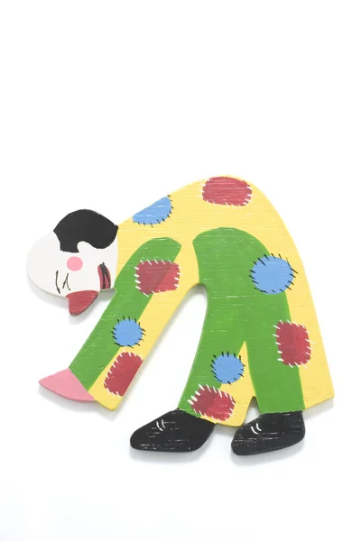 Clown statyett — Stockfoto