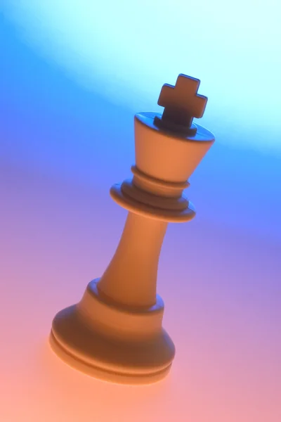 Kral satranç taşı — Stok fotoğraf