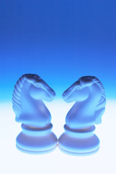 Knight Chess Pieces — Stock Photo, Image