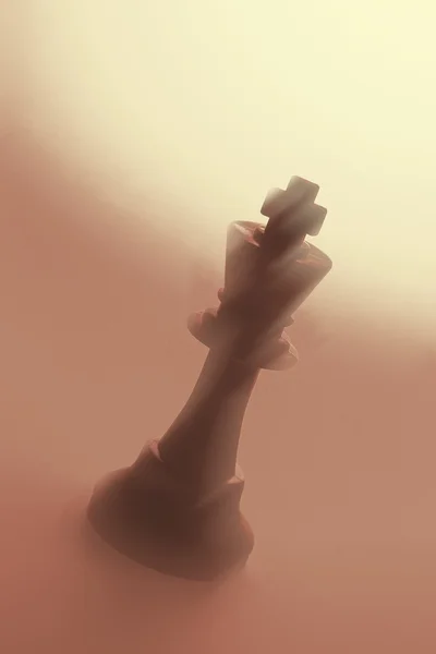 Pieza de ajedrez rey — Foto de Stock