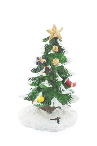 Μινιατούρα Χριστουγεννιάτικο δέντρο — Φωτογραφία Αρχείου