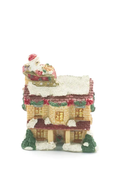 Casa de Natal Figurine — Fotografia de Stock