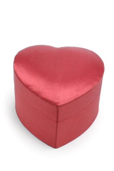 Caja de regalo en forma de corazón — Foto de Stock