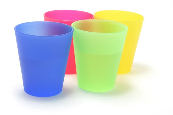 Műanyag pohár — Stock Fotó