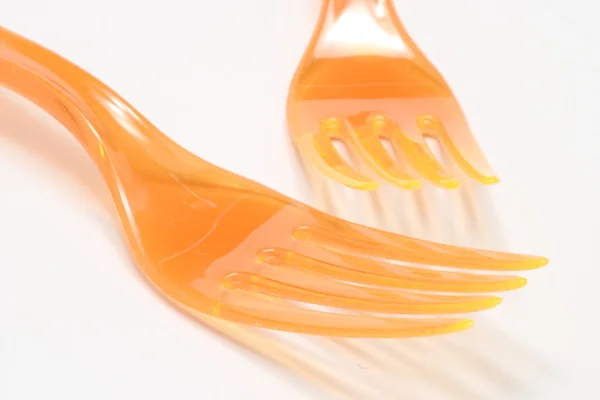 Fourchettes en plastique — Photo