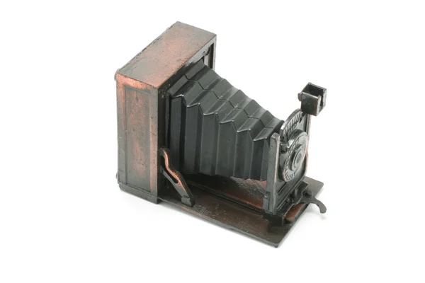 Minyatür antika fotoğraf makinesi — Stok fotoğraf