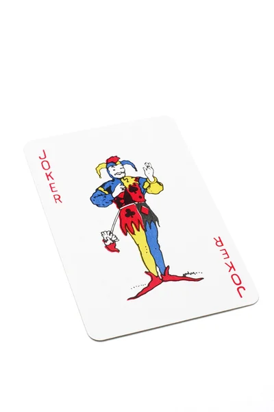 Джокер картки — стокове фото