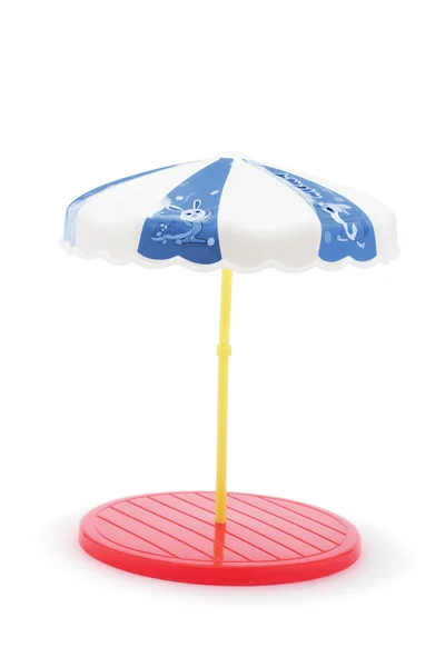 Miniaturowe parasola stoiska — Zdjęcie stockowe