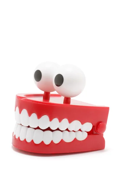 Tagarelando dentes brinquedo — Fotografia de Stock