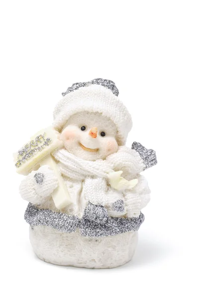 Figura pupazzo di neve — Foto Stock
