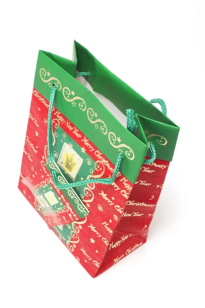 圣诞购物袋 — 图库照片