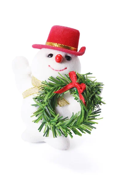 Sneeuwpop beeldje — Stockfoto