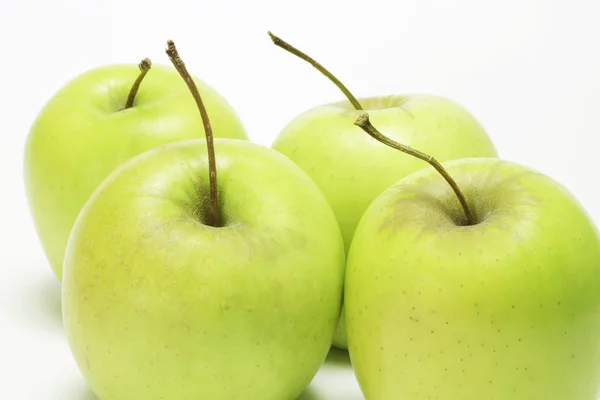 Złote jabłka smaczne — Zdjęcie stockowe