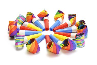 Party Blowers clipart