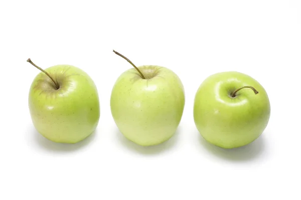 Złote jabłka smaczne — Zdjęcie stockowe