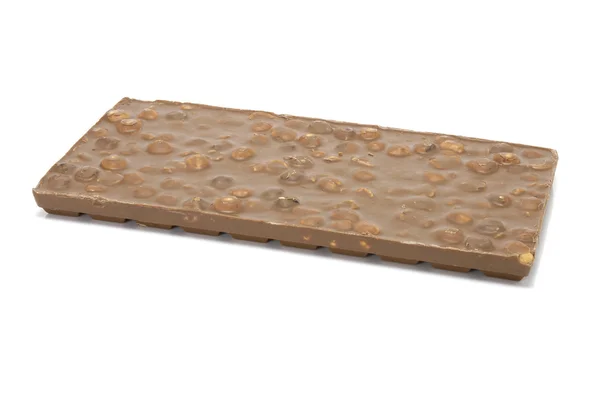 Hazelnut Chocolate Bar — Stock Photo, Image