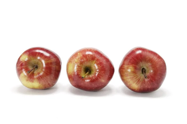 Czerwony pyszne jabłka — Zdjęcie stockowe