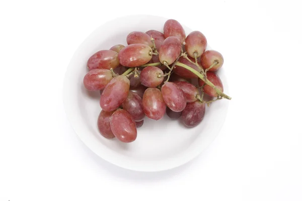 Cuenco de uvas rojas —  Fotos de Stock
