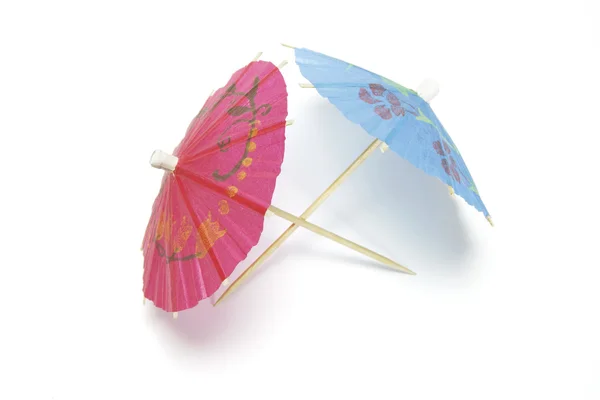 Guarda-chuvas de cocktail — Fotografia de Stock