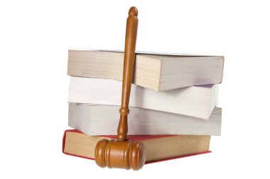 Gavel and Books clipart