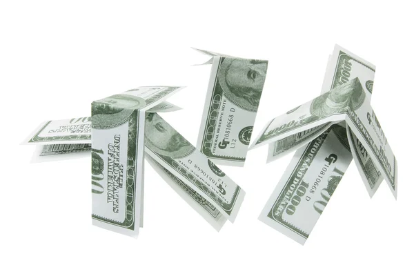 Folded Bank Notes — Stock Photo, Image